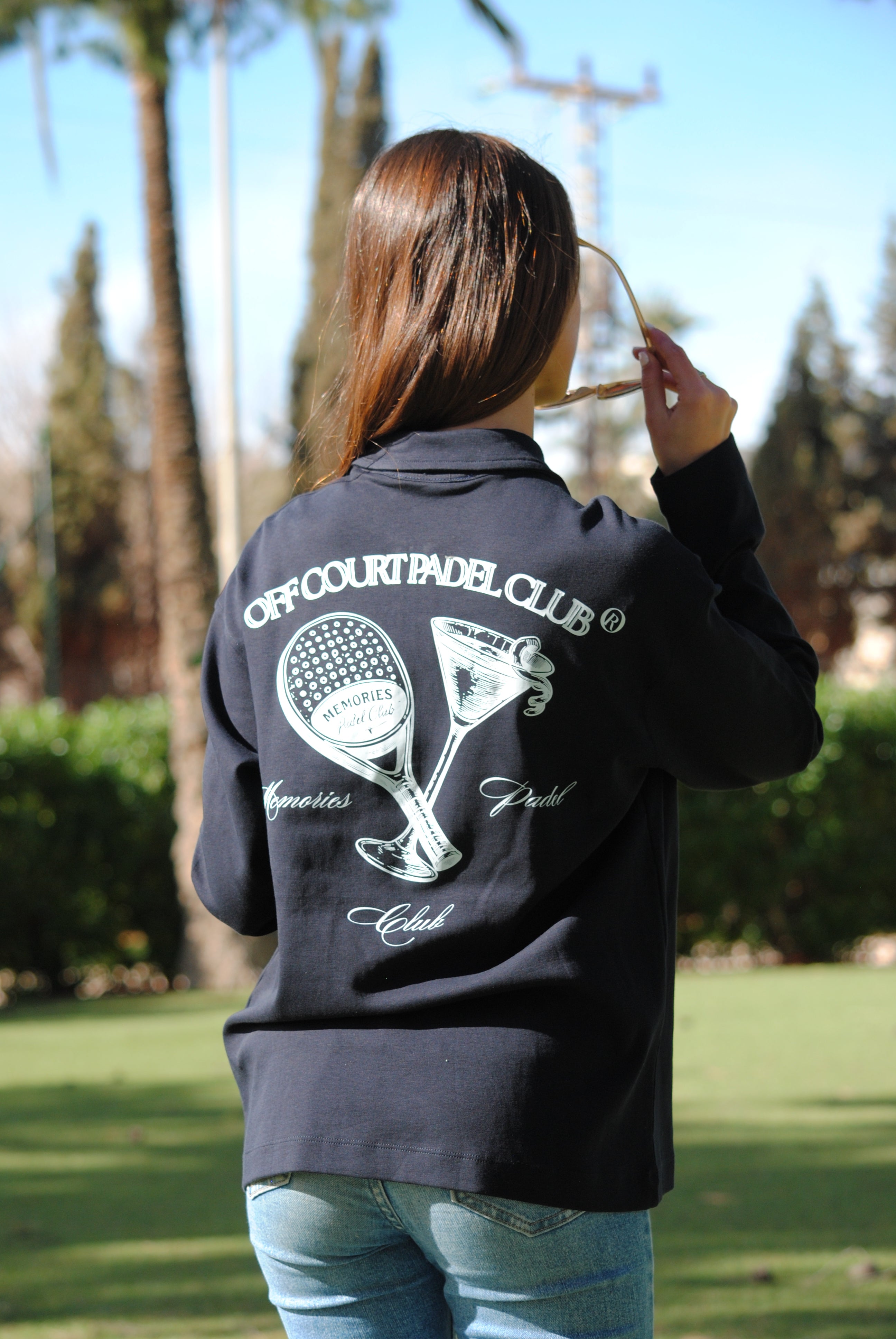 Off Court Club - Long Sleeve Polo